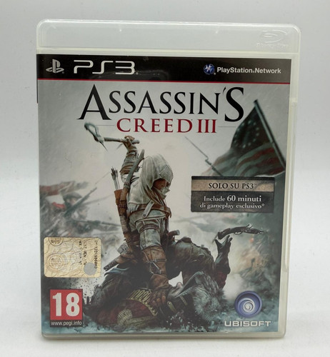 Assassin creed iii ps3 - assassin's, sony