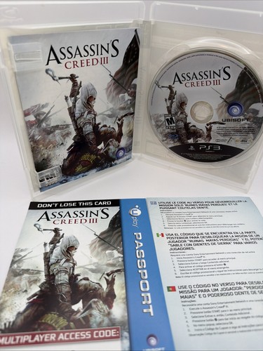 Assassin creed iii sony - iii, (sony